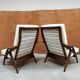 Vintage Dutch design armchairs de Ster Gelderland 'de Knoop'