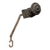 Ancienne poignée porte et système serrird loquet