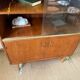 Vintage display cabinet bookshelf
