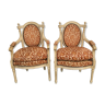 Duo de fauteuils anciens