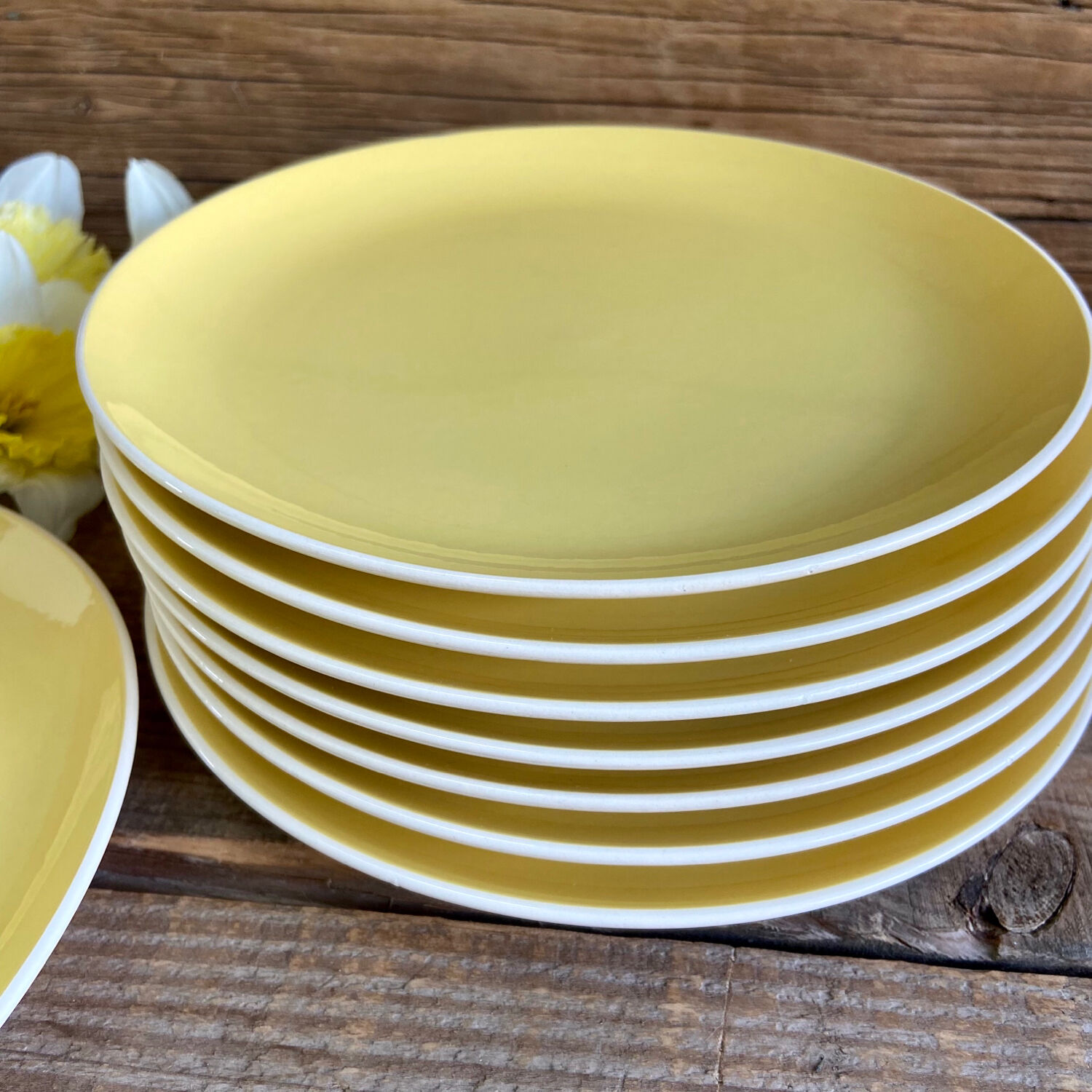 9 Villeroy & Boch dessert plates