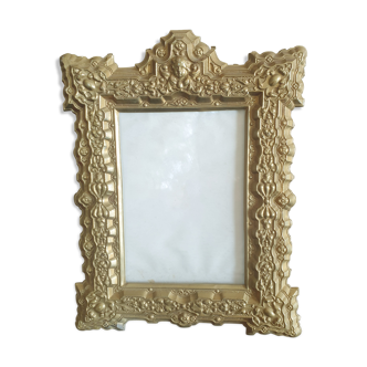 Brass photo frame