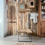 Vintage industrial coffee table (refurbished)
