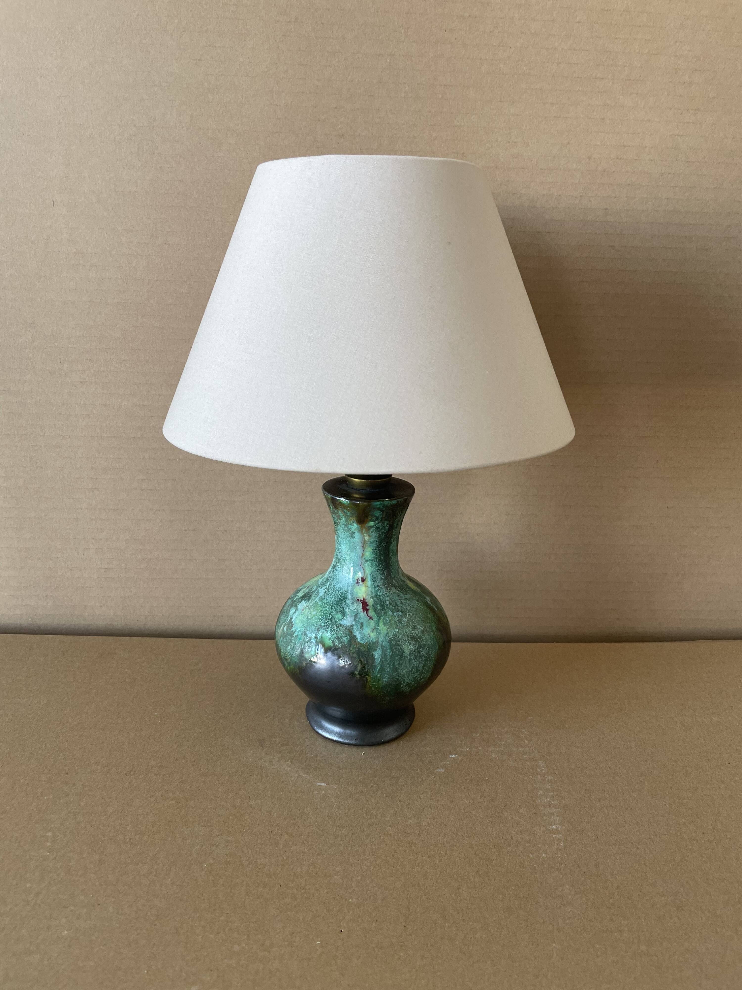 Old ceramic lamp