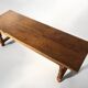 Table à manger française en chêne du XVIIIe siècle