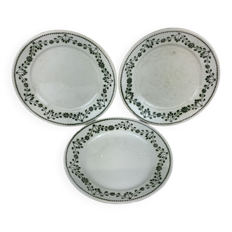 3 Old flat plates Badonviller france