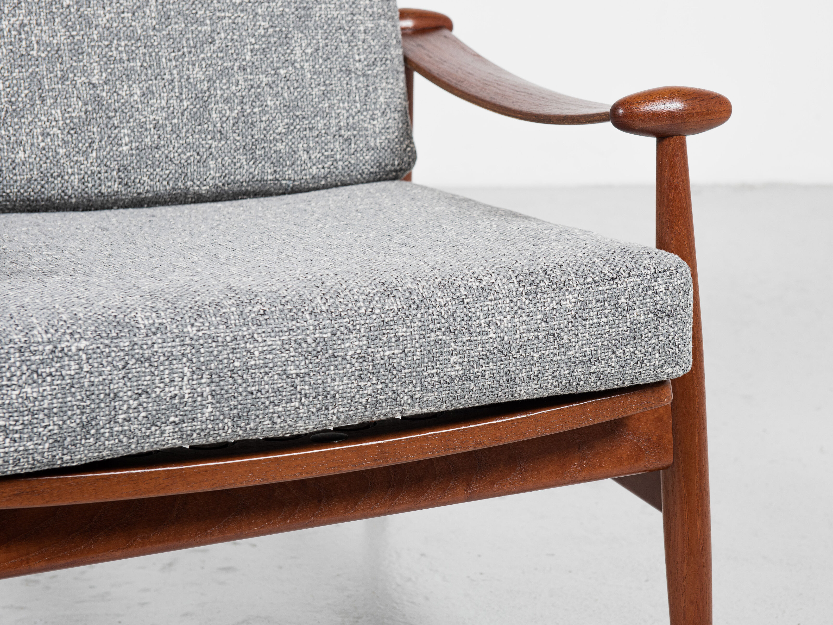 Midcentury Danish Spade Chair in teak by Finn Juhl for France & Søn 1960s