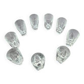 Set of 9 aperitif glasses