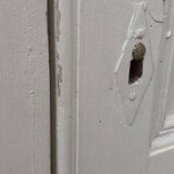 Pair of 19th-century cupboard doors and their frame (1st), woodwork