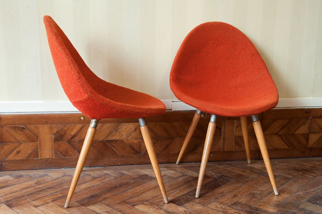 Pair of chairs 60s
