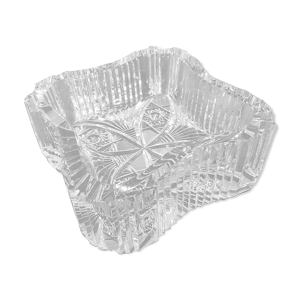 Cendrier coupe en cristal