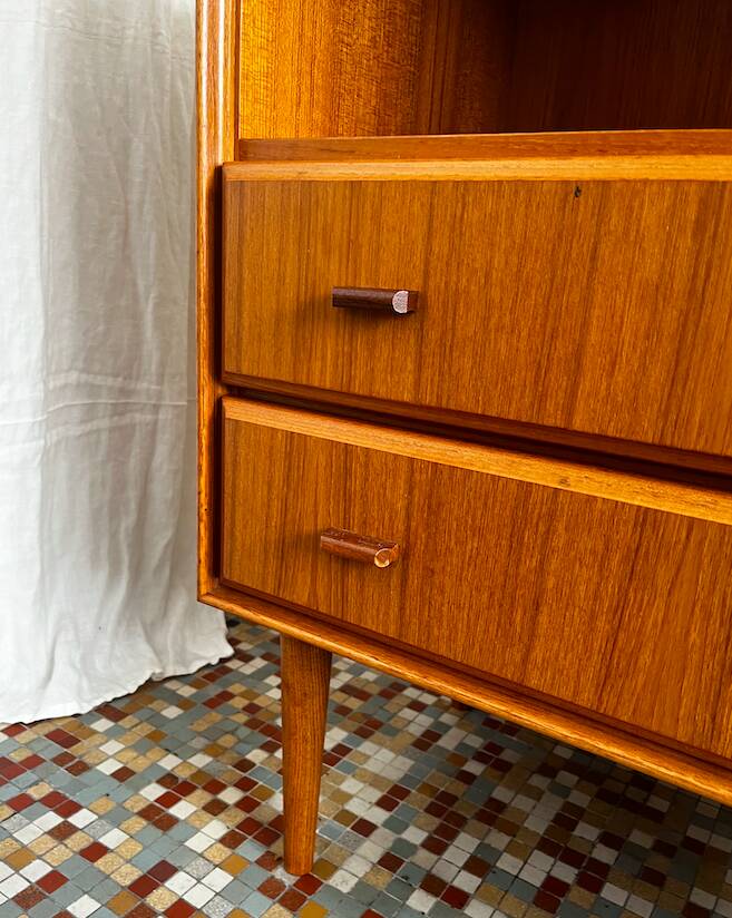 Scandinavian storage furniture with drawers