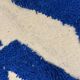 Blue Moroccan rug, living room rug 250/150cm