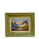 Oil Painting on Panel - "The Lake of Tignes" by Georges REEB - Savo