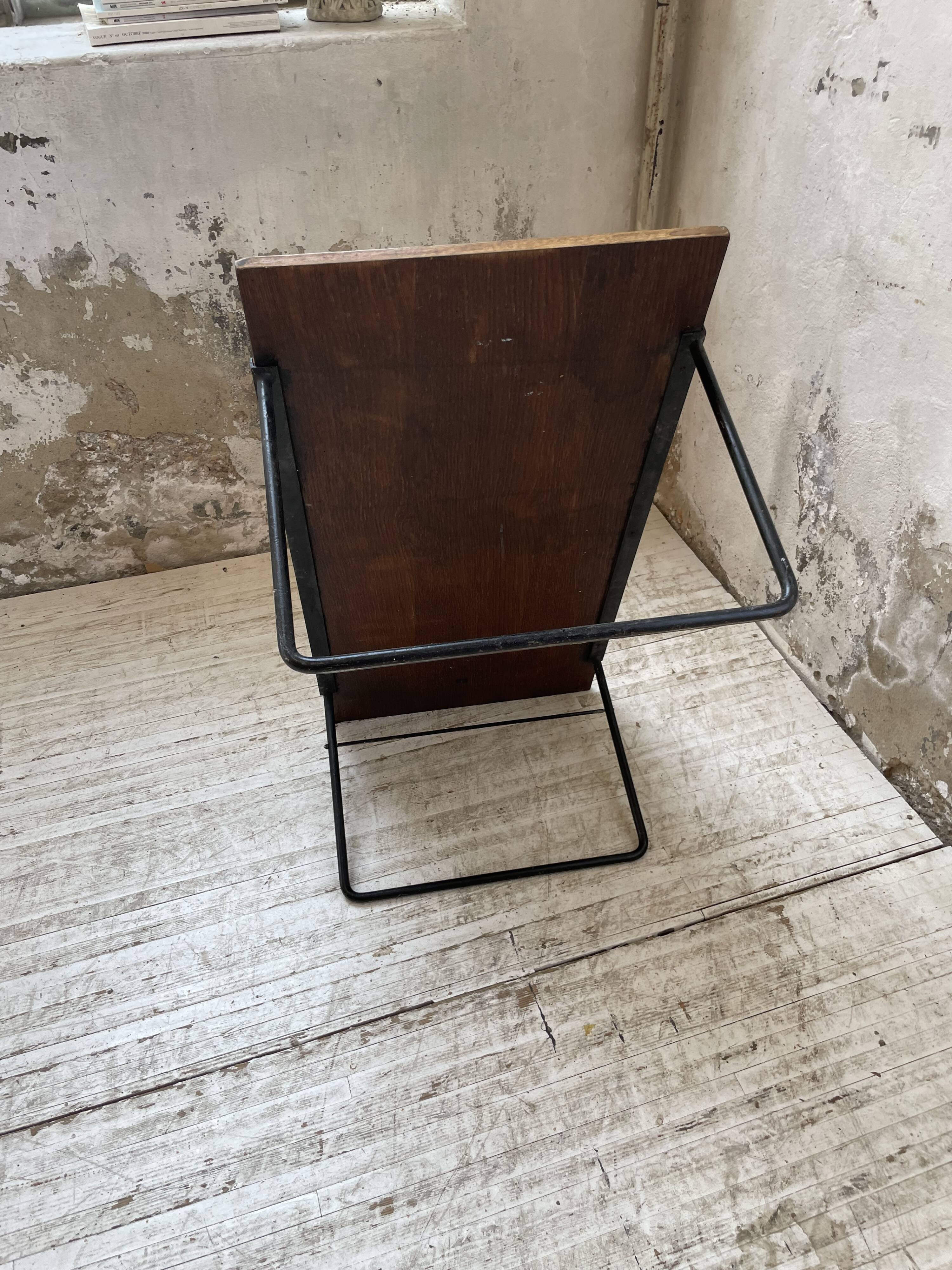 50s modernist oak coffee table