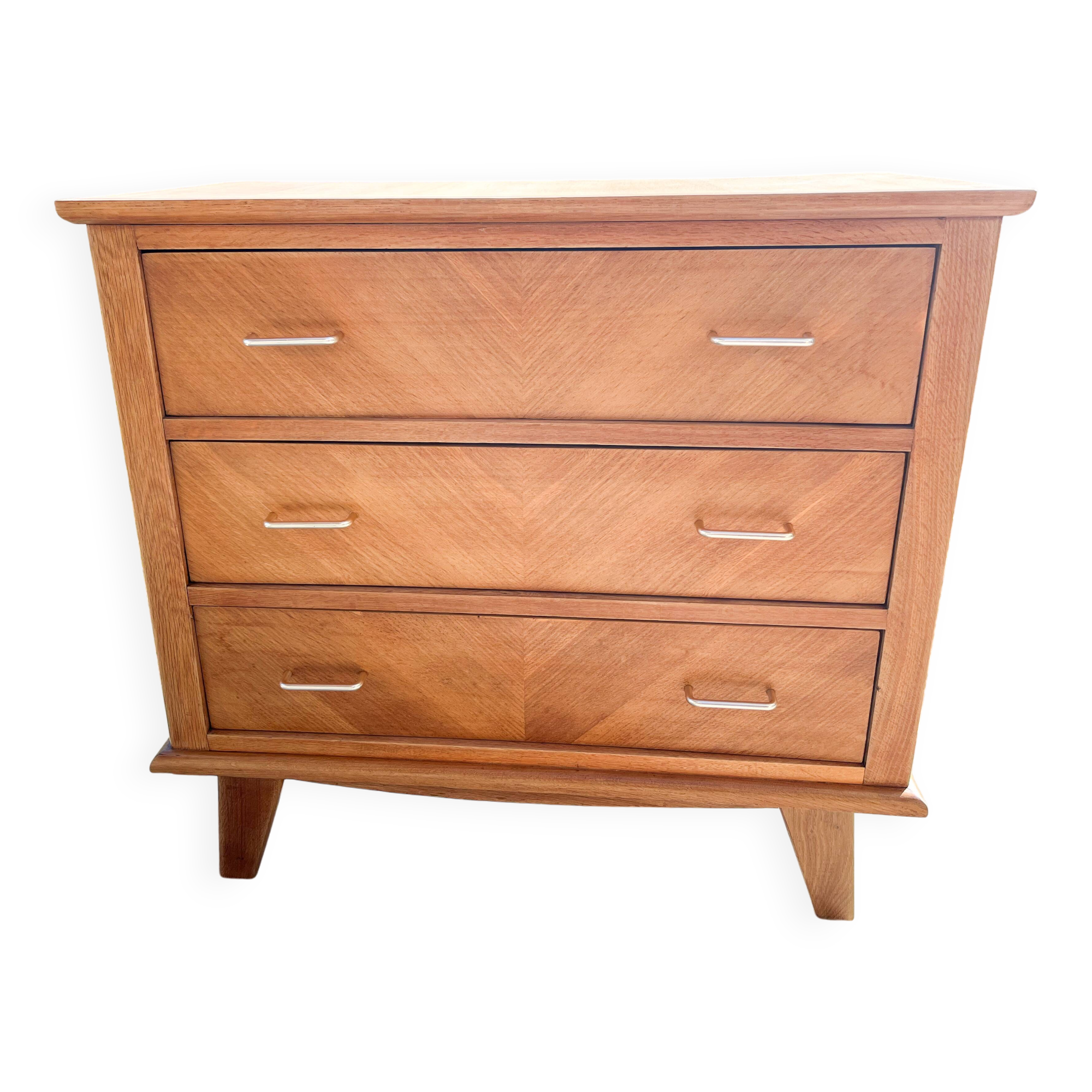 3-drawer chest of drawers, compass feet, from the 50s