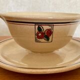 Saucier E.Charbonnier vintage porcelain