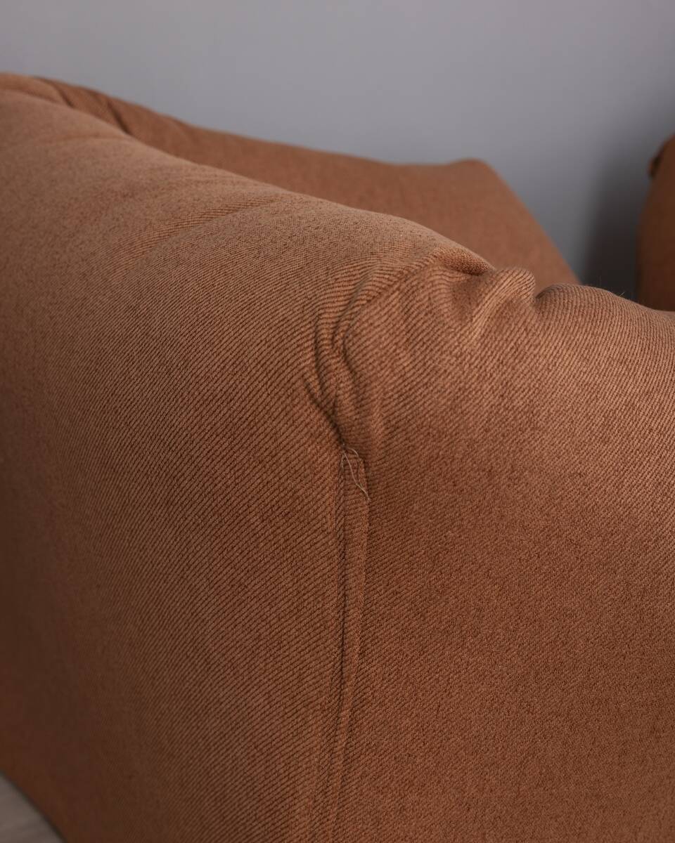 PAIR OF VINTAGE 1970S “TENTAZIONE” ARMCHAIRS DESIGNED BY MARIO BELLINI FOR