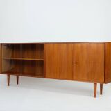 Midcentury teak sideboard vitrine lowboard 60er vintage 70er 60s