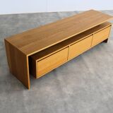 vintage TV cabinet | lowboard | oak | Swedish