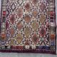 Vintage handmade Turkish rug 54x117 cm