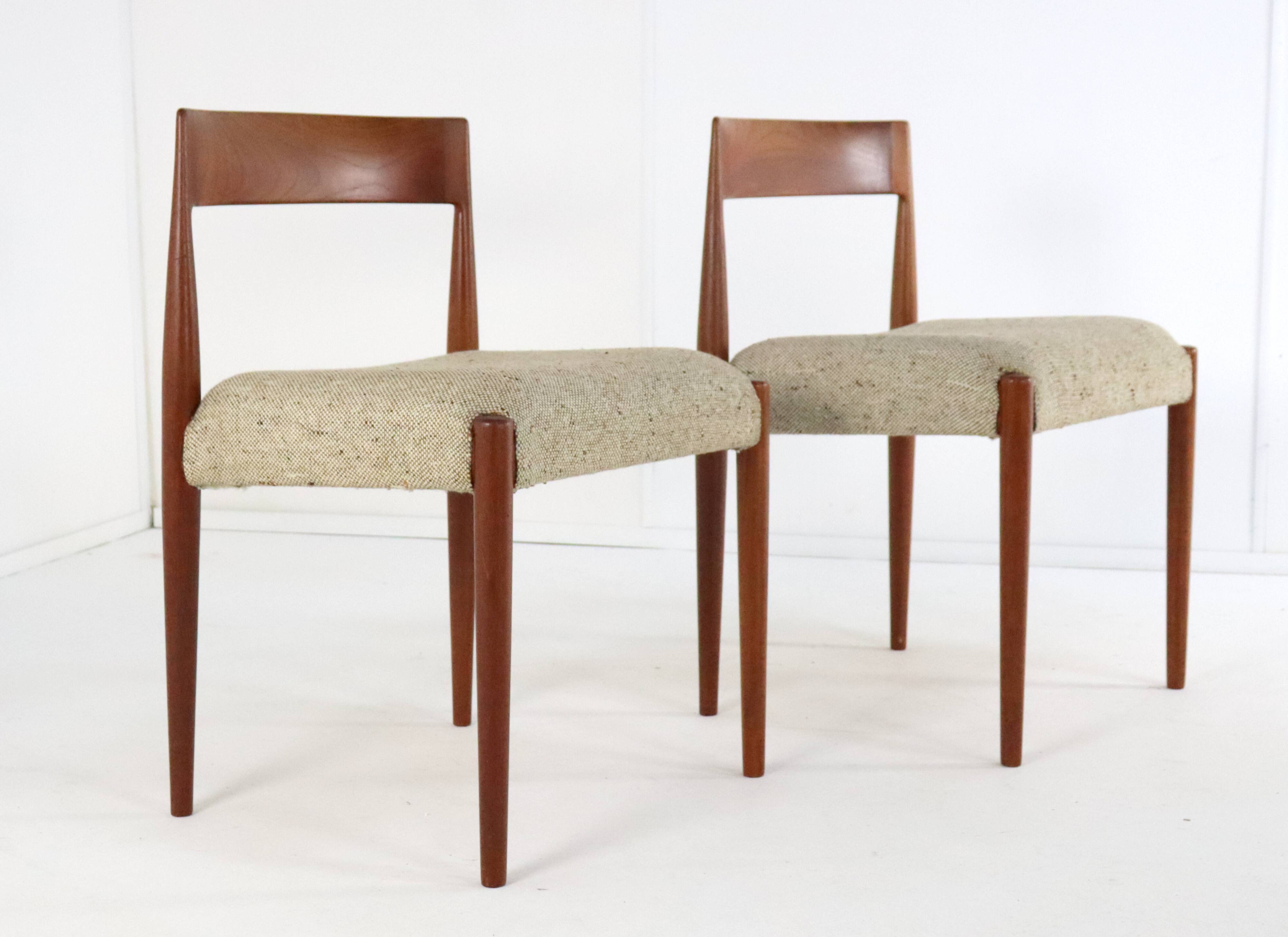 Set van 2 Kai Kristiansen voor Fritz Hanzen 4110 stoelen