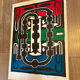 Original lithograph etienne-martin "dwellings" signed numbered 22/1