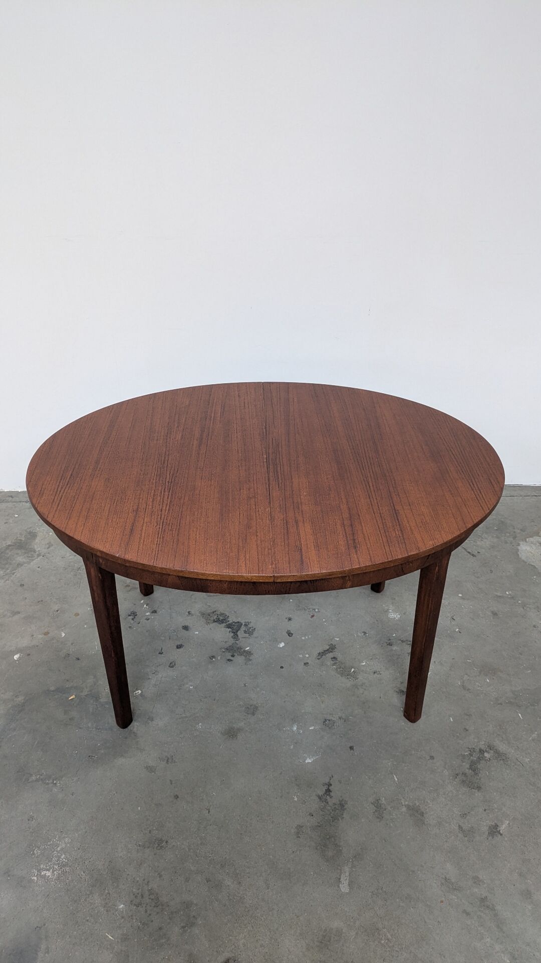 Vintage Scandinavian design table and chairs.