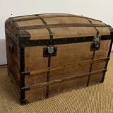 Antique wooden trunk