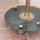 1930s brass floor lamp, reading lamp.