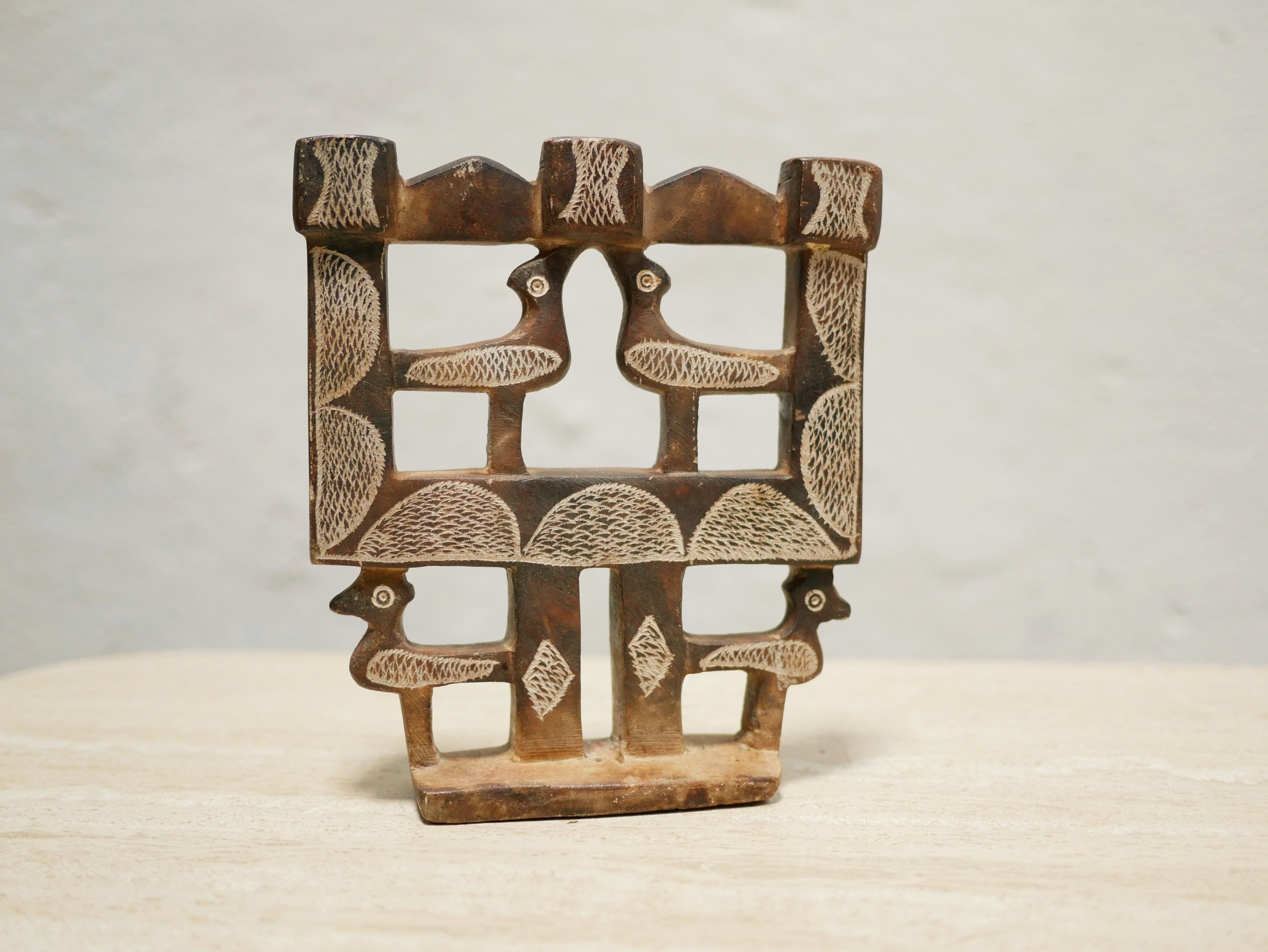 Vintage stone chandelier