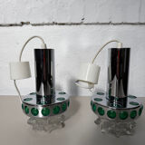 Metal and glass suspension Raak