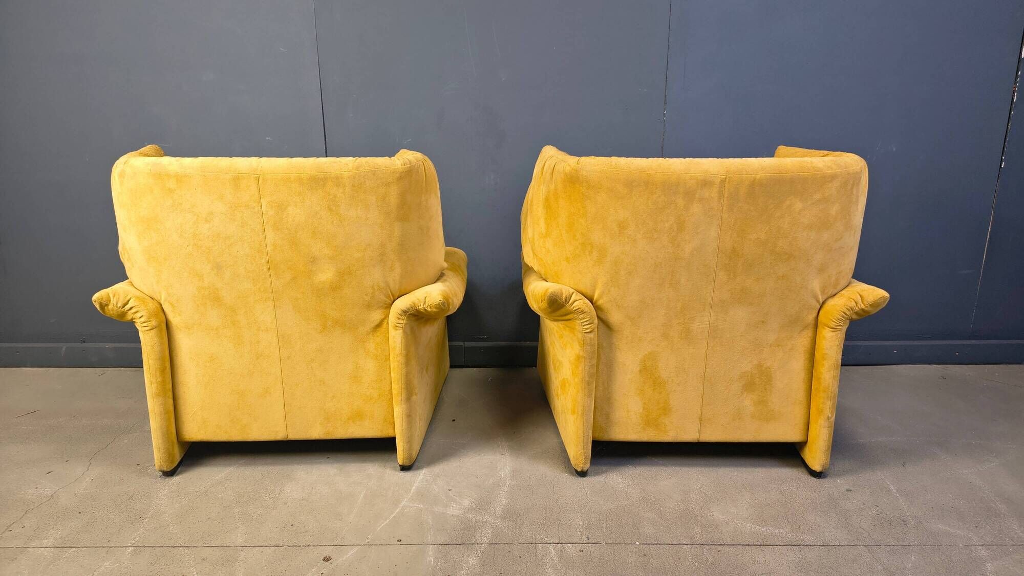 Porto Venere sofas by Vico Magistretti for Cassina, 1980s