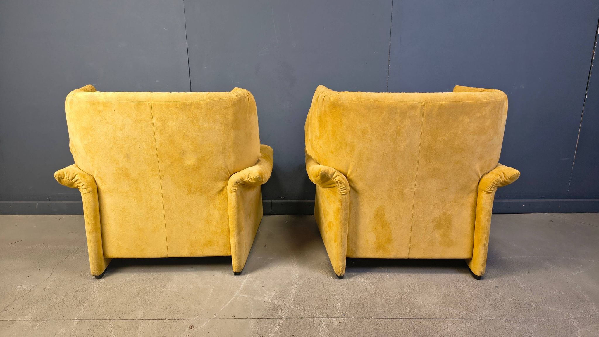 Porto Venere sofas by Vico Magistretti for Cassina, 1980s