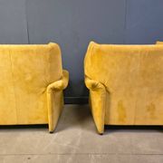 Porto Venere sofas by Vico Magistretti for Cassina, 1980s