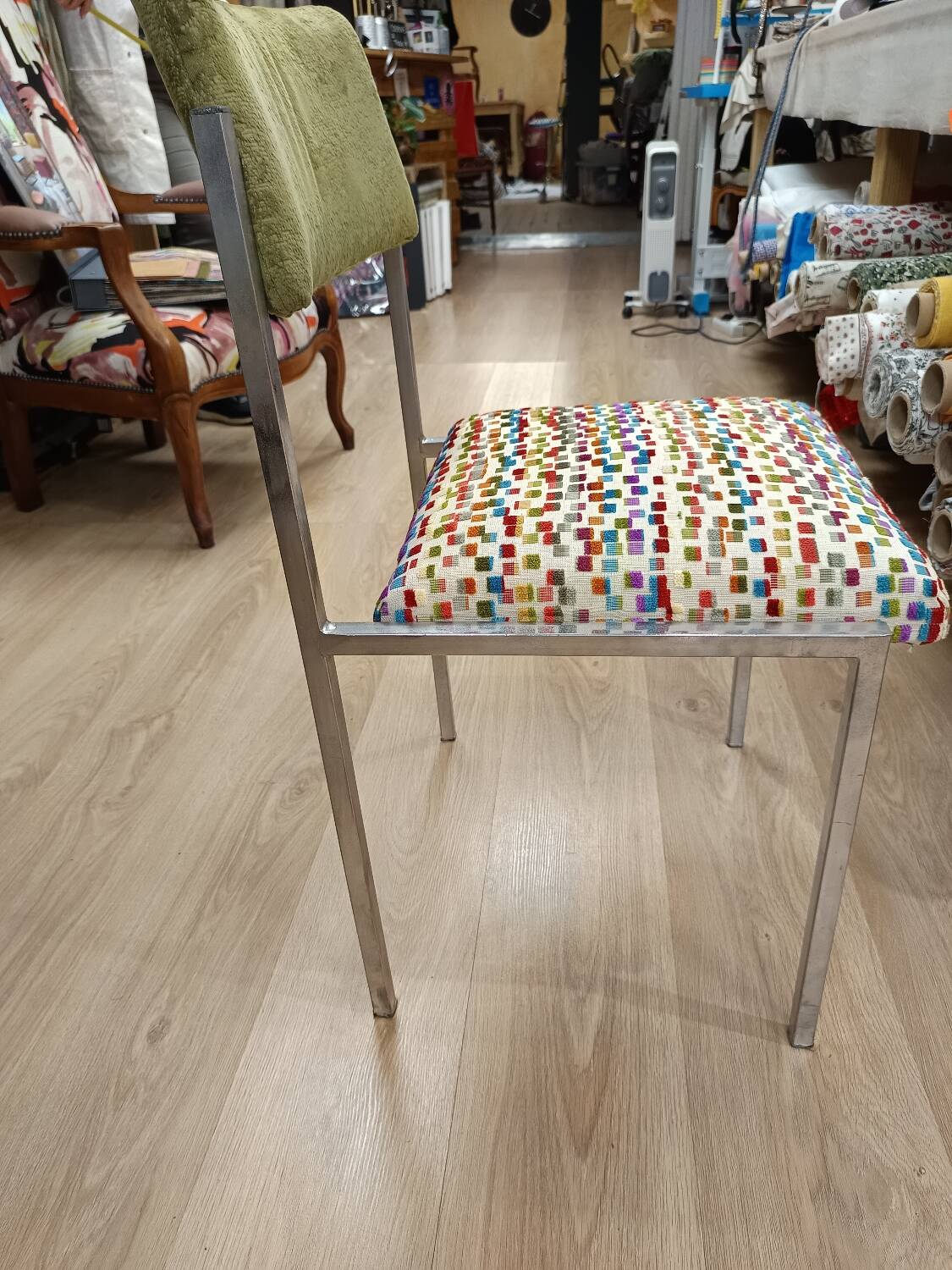Vintage harlequin chair