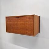 Teak Wall Cabinet By Poul Cadovius For CADO.