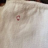 Pair hemp tea towels nineteenth.