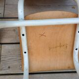 Duo of child school boy chairs