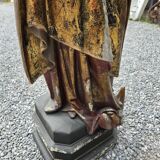 statue of the virgin and child in polyester