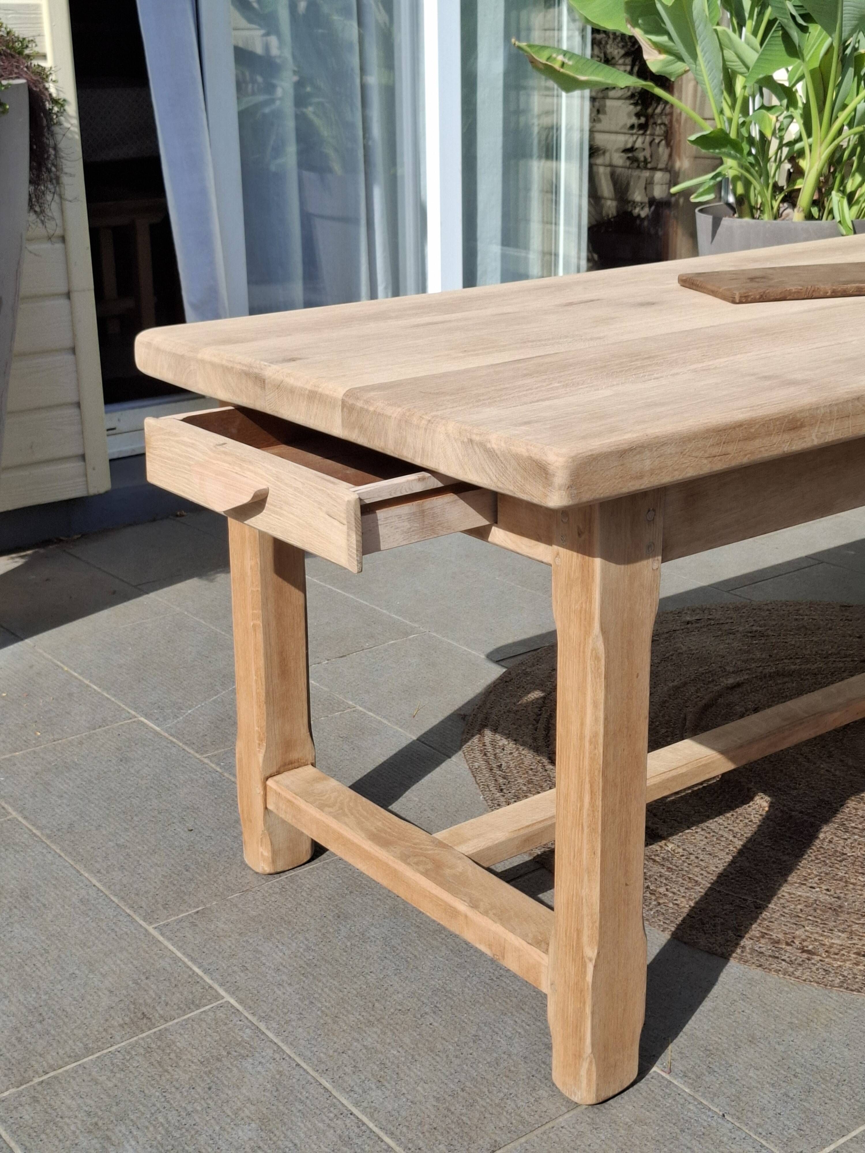 N052 renovated farmhouse table