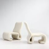 pair of "etcetera" armchairs by Jan Ekselius