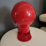 Lampe vintage Panda GUZZINI- Ambrogio Pozzi  rouge
