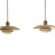 PH4/3 pendant lights by Poul Henningsen for Louis Poulsen, 1990s (2)