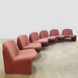 Ensemble de salon au design vintage Chaises Alky Giancarlo Piretti Artifort