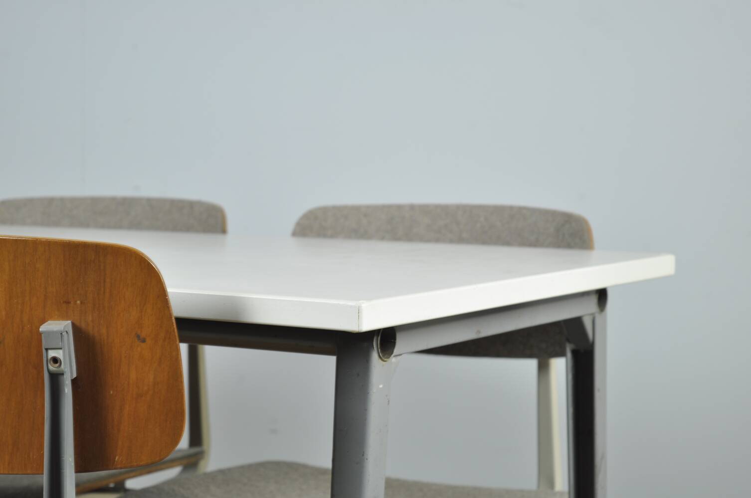 Vintage industrial Reform dining table from FRISO KRAMER 1960s