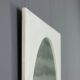 Vintage mirror in glass and perspex, Italian design from the 1970s.