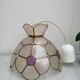 Purple Crapiz mother-of-pearl chandelier