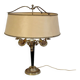 Lampe en laiton doré, style empire - début XXe