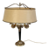 Lampe en laiton doré, style empire - début XXe